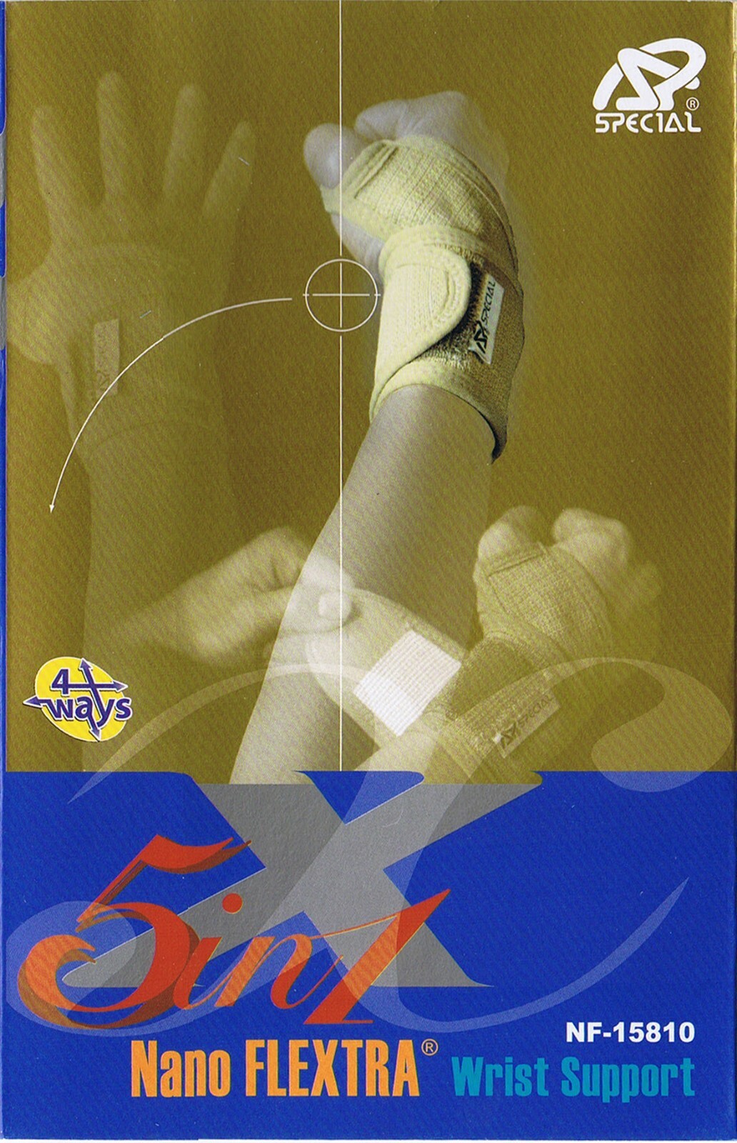 WRIST & THUMB SUPPORT/BRACE, 1-SIZE-FITS-MOST, Bowling, Tennis, Golf, PickleBall