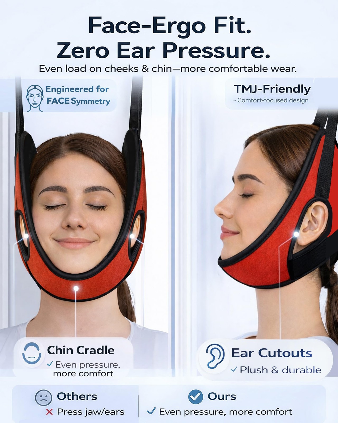 FELICITDR neck traction device red
