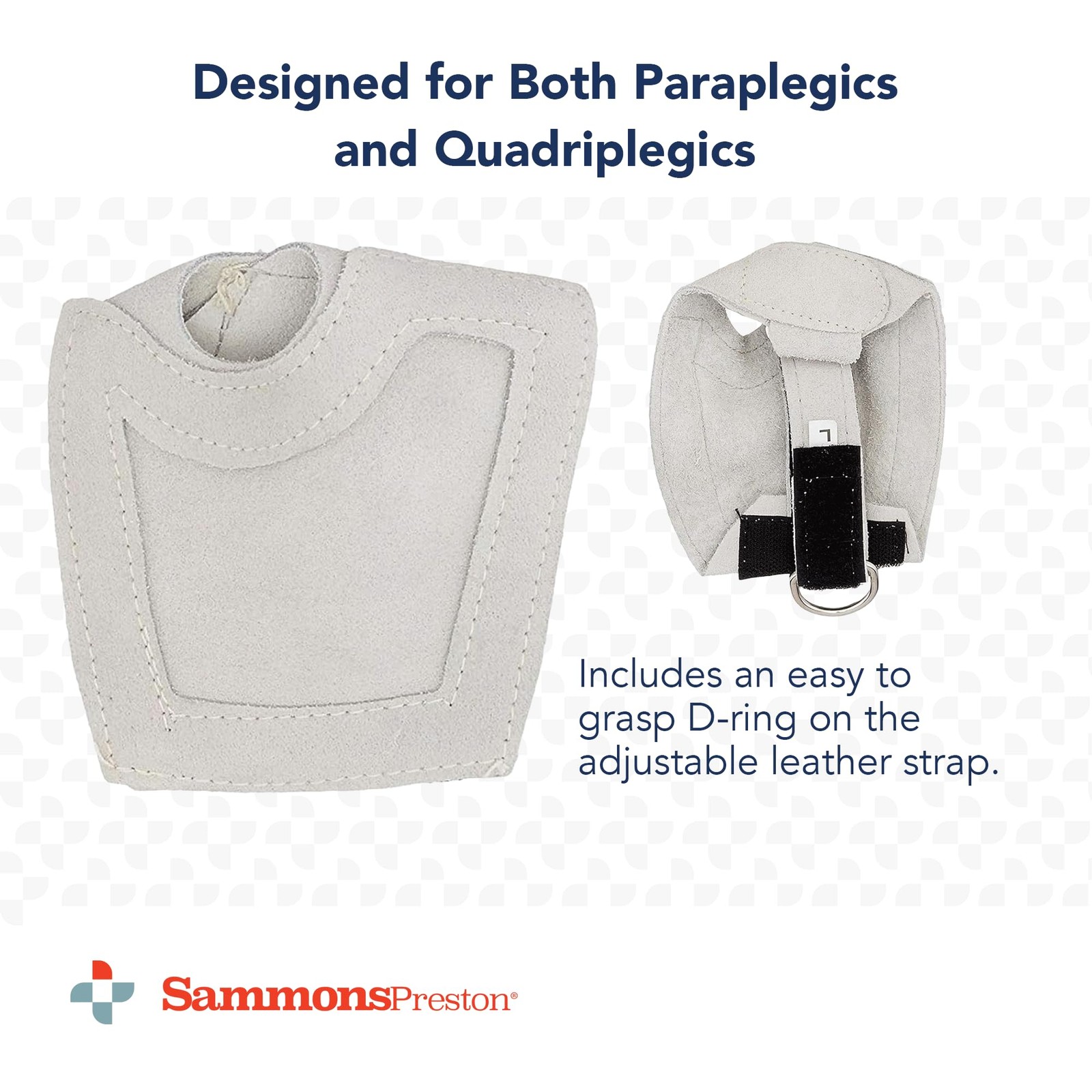 Wheelchair Pushing Cuffs, Fingerless Suede Gloves, Adjustable Lightweight Pus…