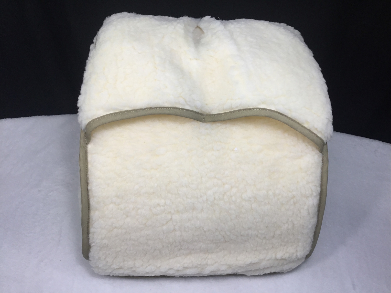 Vintage Leachco Leg Elevation Half Circle Under Knees Cushion Wedge Pillow