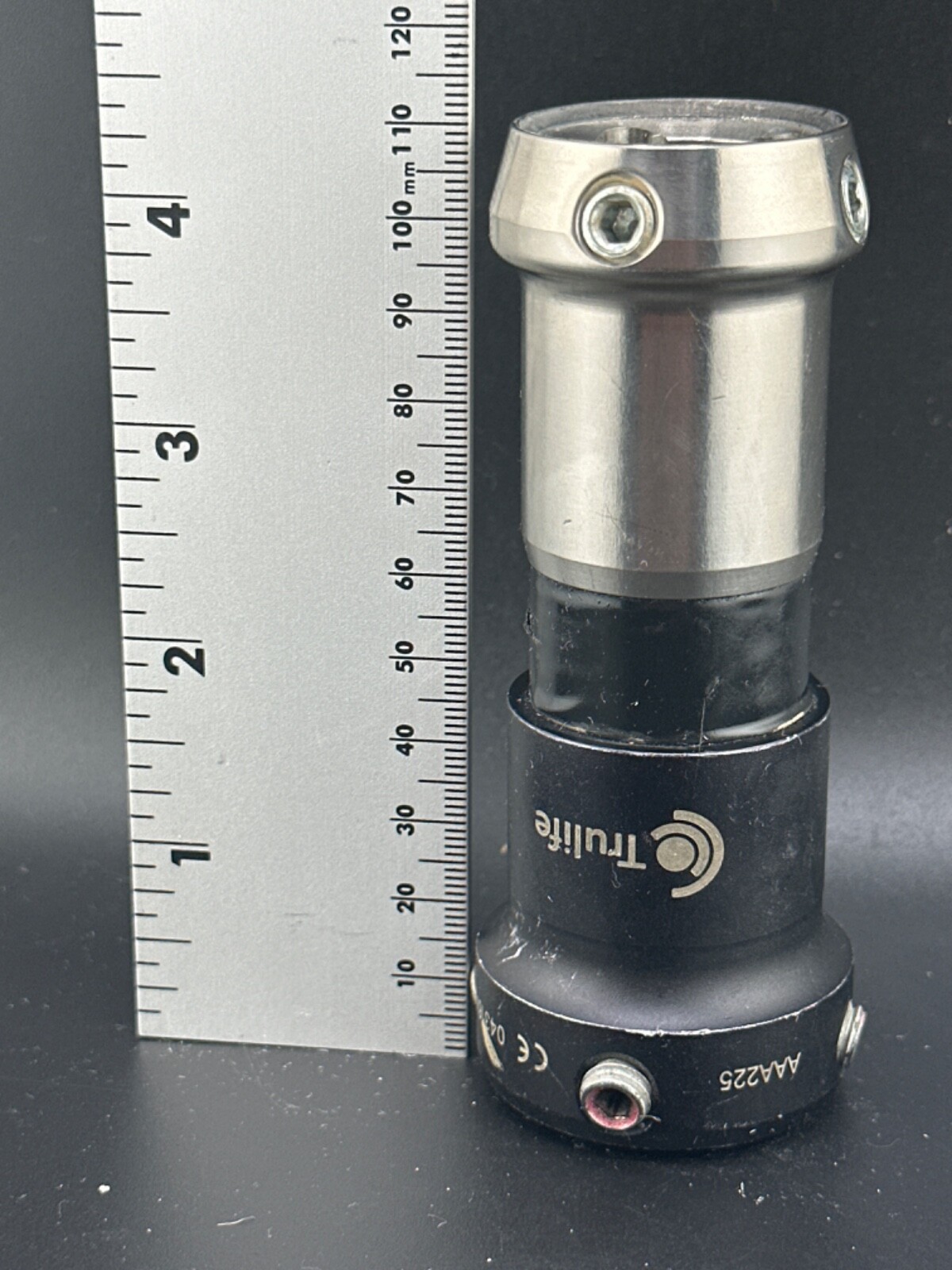 Prosthetic pylon components adapters. 30mm diameter parts.