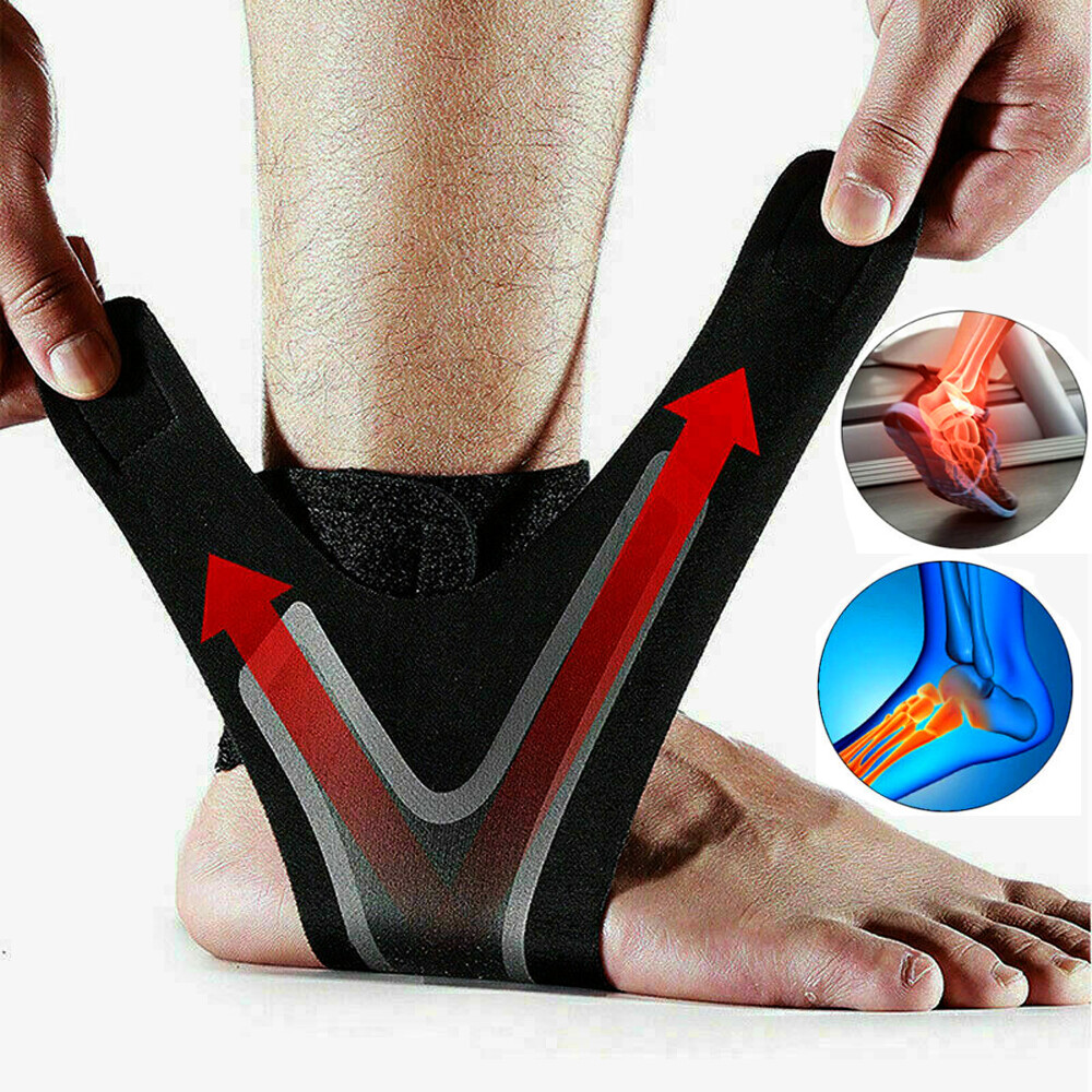 Ankle Support Compression Ankle Brace Plantar Fasciitis Pain Relief Foot Sleeve