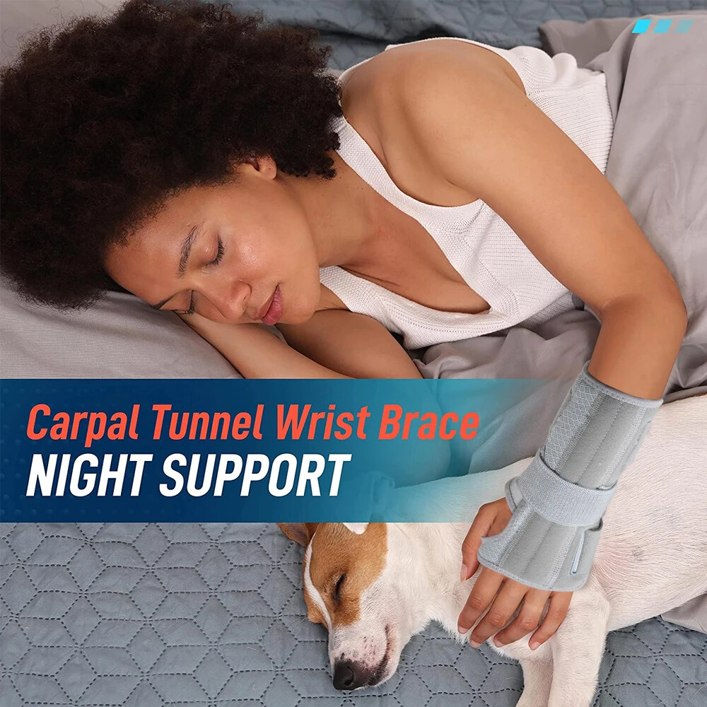 Hand Wrist Brace Support Sprain Splint Carpal Tunnel Sprain Arthritis Right&Left