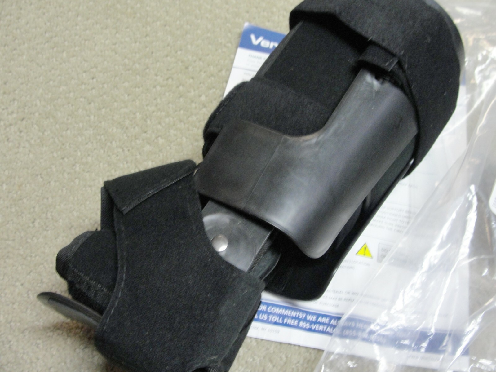 Vertaloc PRO Ankle Brace Medium for Left or Right Ankle NEW Model VL305PAB