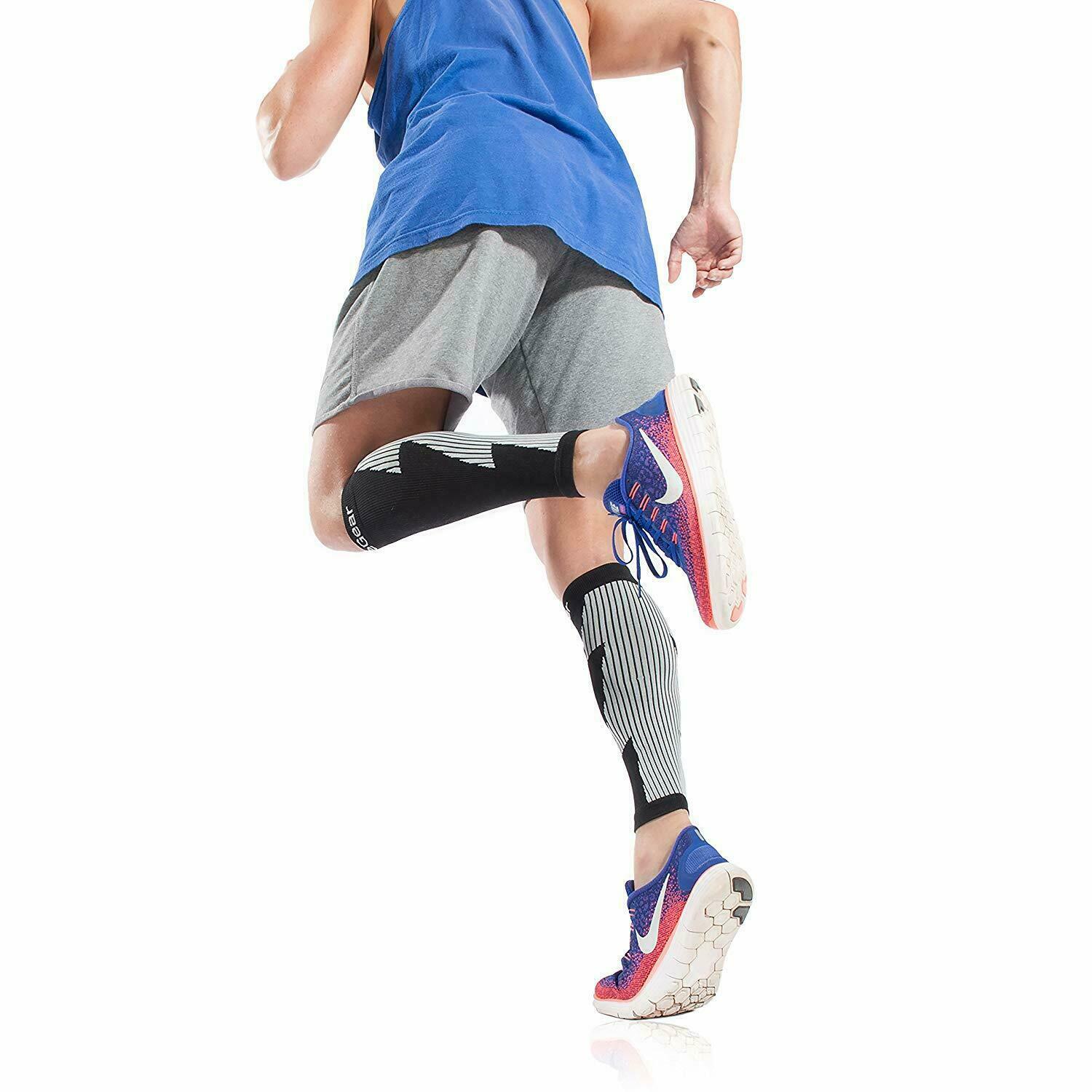 ActiveGear S/M Pink Calf Compression Sleeve Shin Splint Compression Sleeve Leg