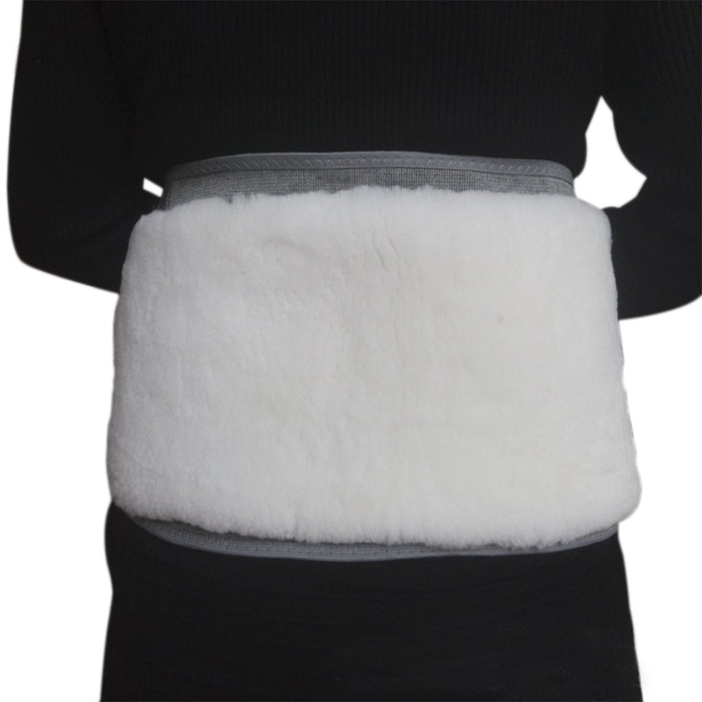 Unisex Winter Thicken Thermal Cashmere Waist Warmer Lumbar Belt Cozy Warm Abd…
