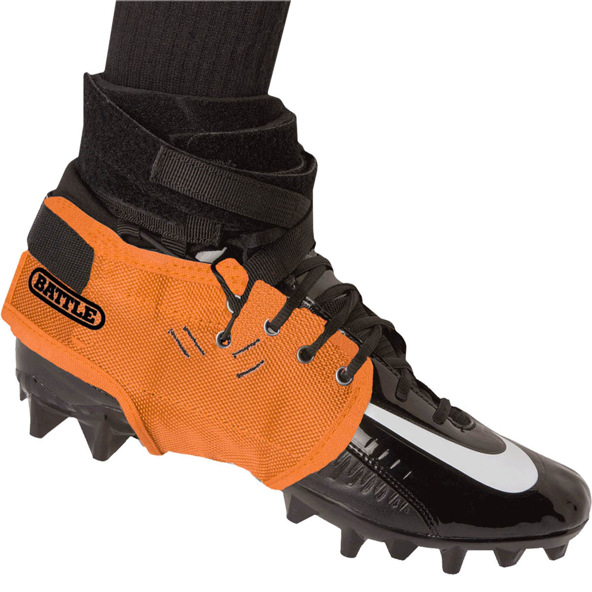 Battle Sports XFAST Over the Cleat Ankle Support System – Orange