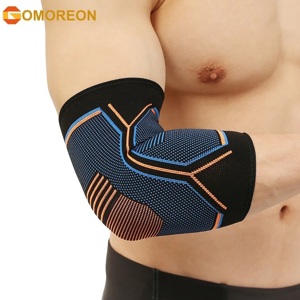 Elbow Brace Compression Support Sleeve for Tendonitis, Tennis Elbow, Golf Elbow
