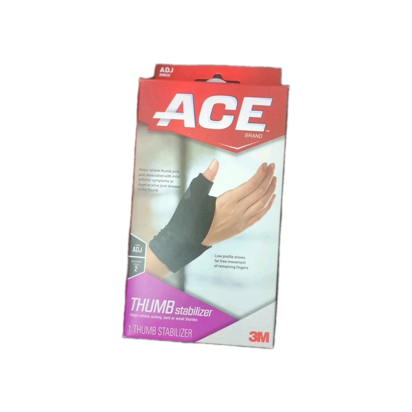 Ace Thumb Stabilizer Adjustable 1 Each By 3M