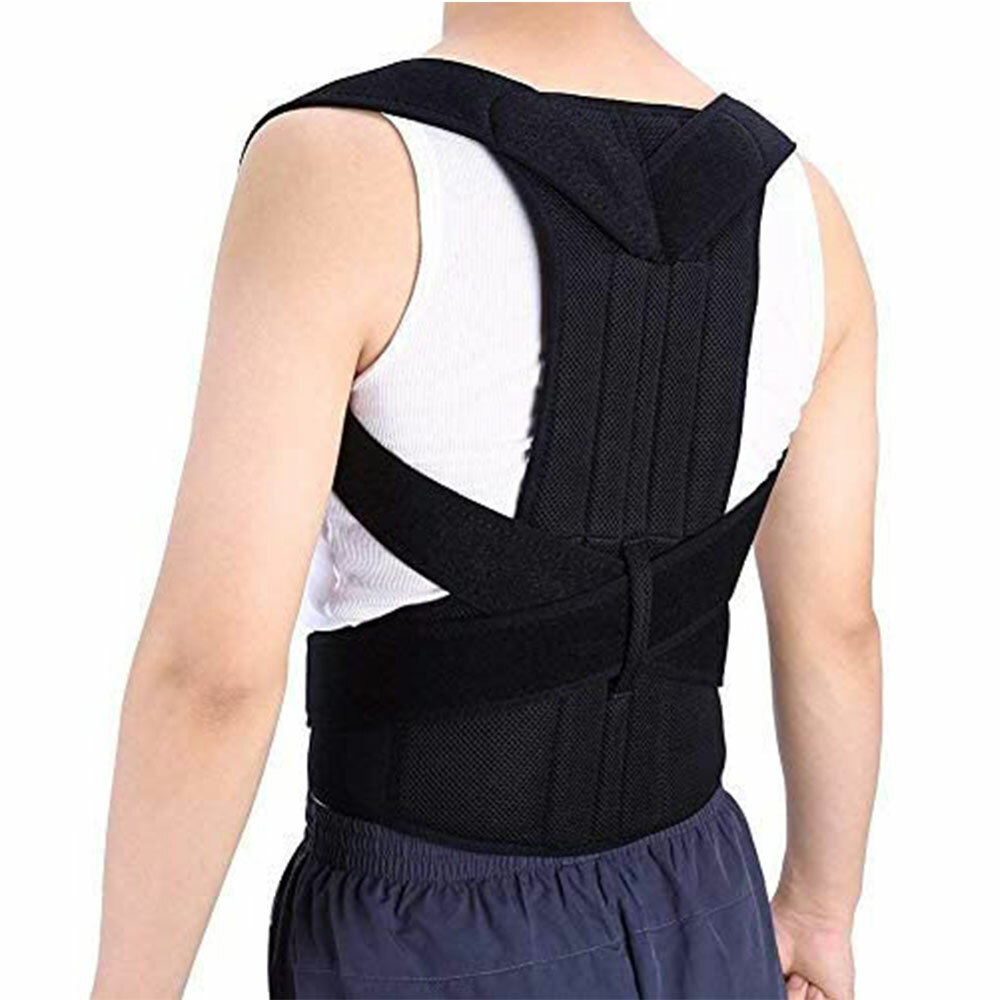 Back Posture Corrector Shoulder Straight Support Brace Belt Therapy Men Women US