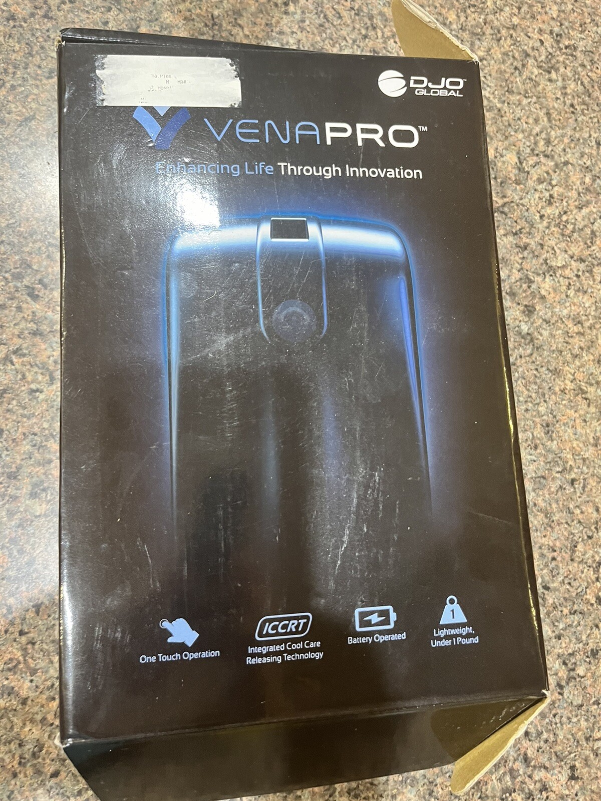 VenaPRO Portable Vascular-2 Legs Compression Cuff Blood Flow Therapy preowned