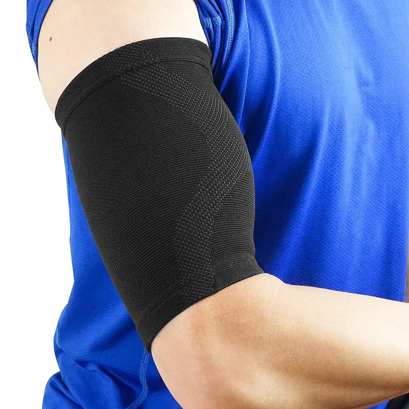 Bicep/Tricep Compression Brace Upper Arm Sleeve Support for Workout Cycling