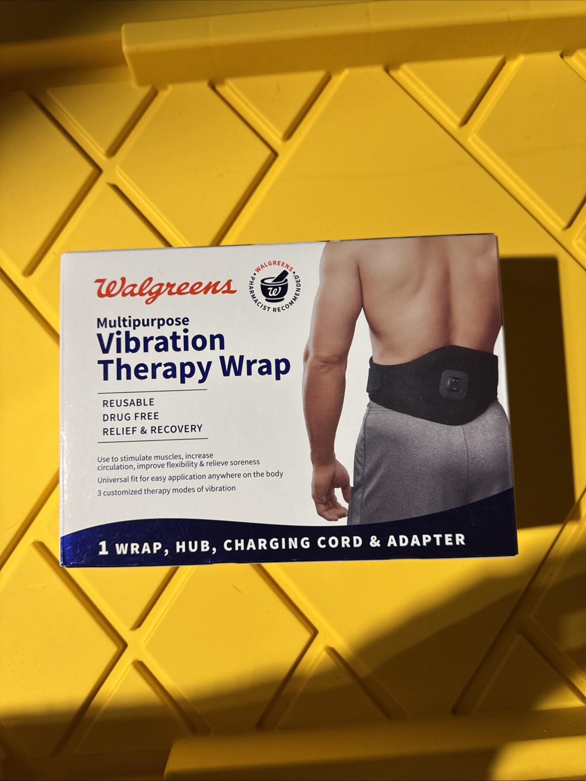 Multipurpose Vibration Therapy Wrap Stimulates Muscles Relief