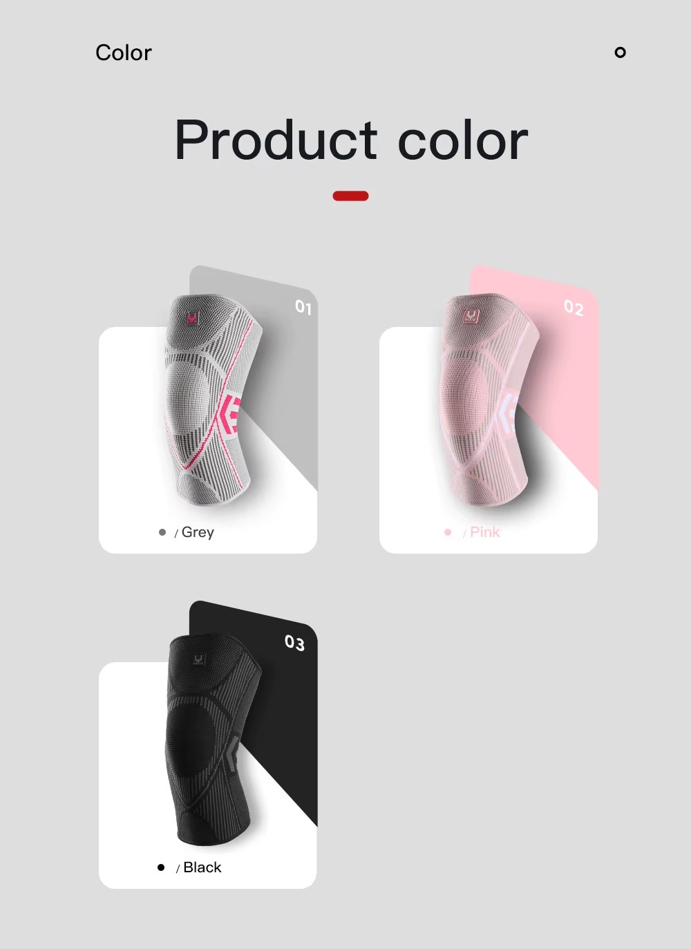1 PCS Professional Non-Slip Compressive Knee Pad Knee Support