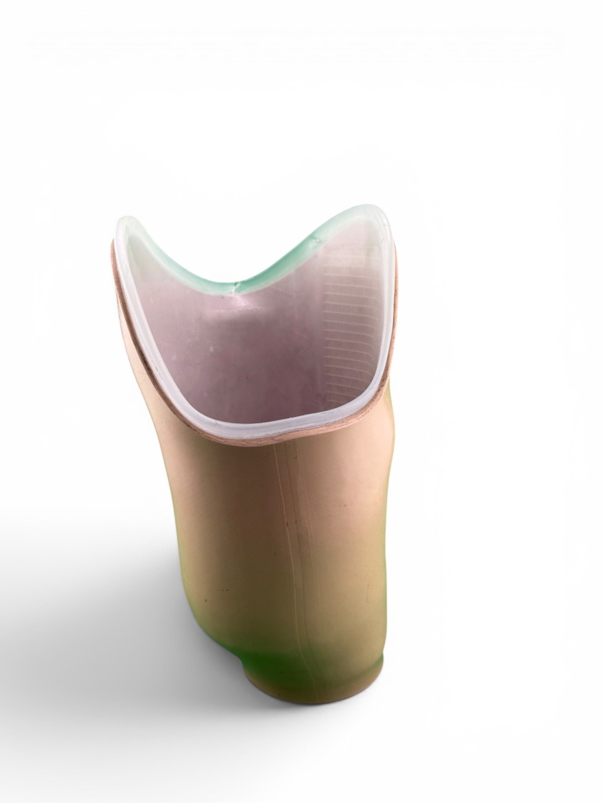 Right below knee Prosthetist socket. Not for medical use.