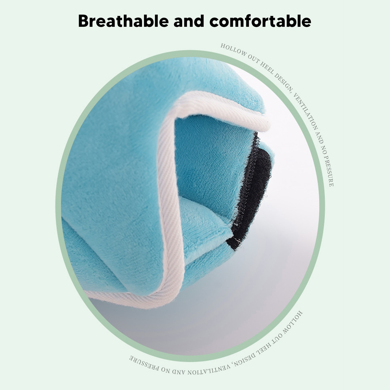Drop Foot Heel Protector Pressure Relieving Soft Adjustable Prevent Bedsore ☆