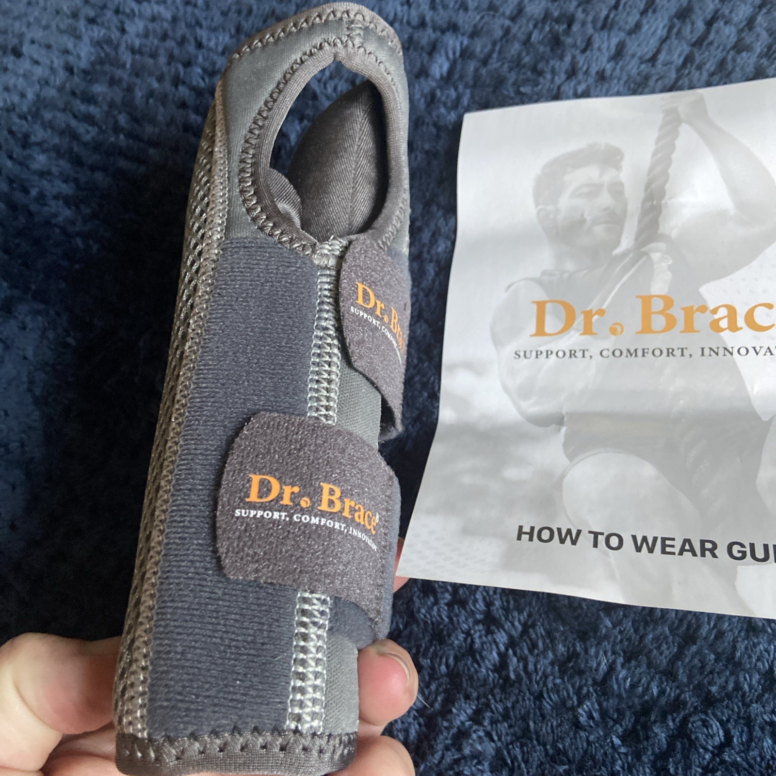 DR. BRACE Adjustable Wrist Brace Night Support for Carpal Tunnel (S1)