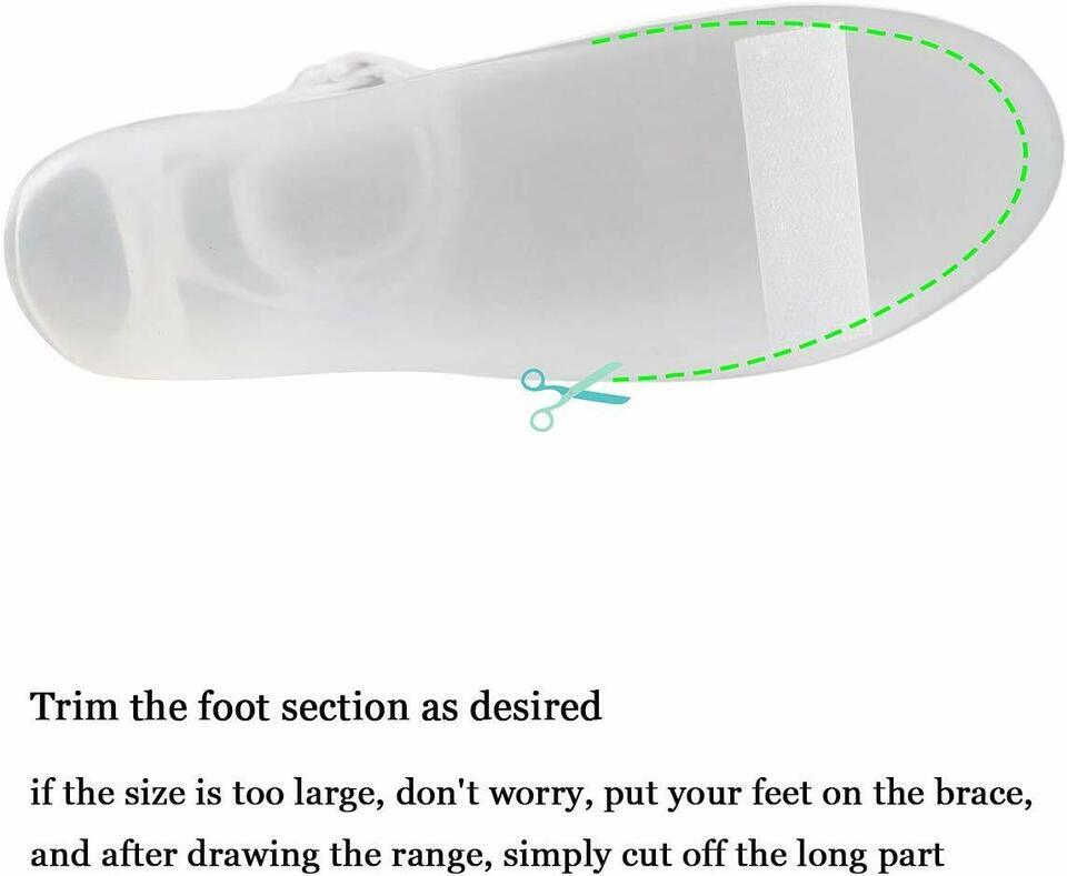 AFO Foot Drop Brace Splint Ankle Orthosis Leaf Spring Plantar Flexion Left