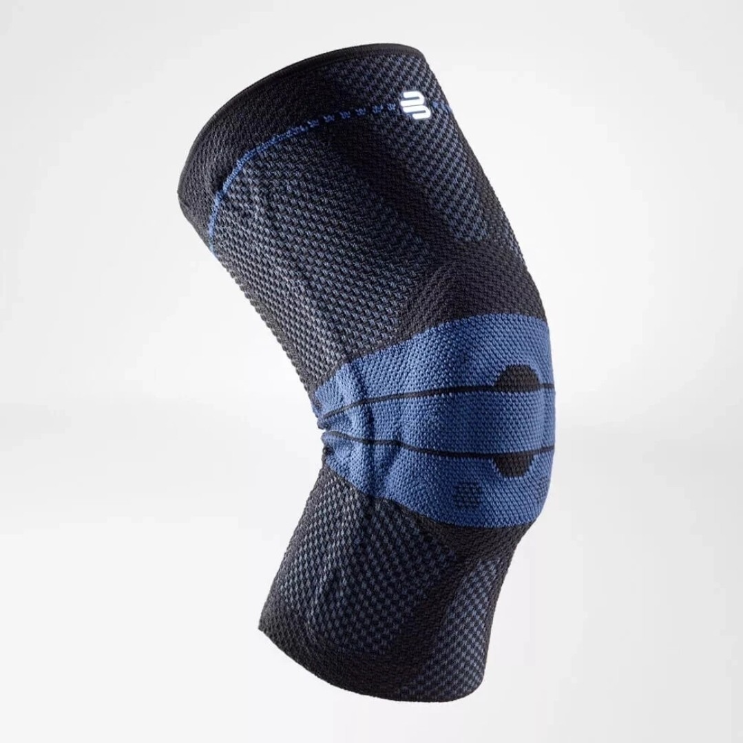 Bauerfeind GenuTrain Knee Support Brace Kniebandage Size 3C Comfort Black Blue