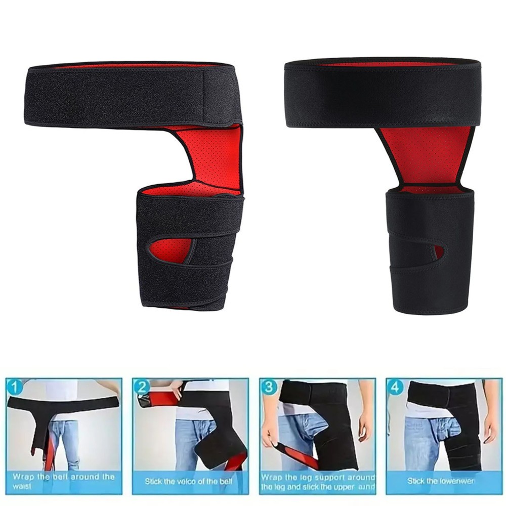 Sciatica Support Wrap Compression Groin Hip Brace Pain Relief Thigh Sleeve