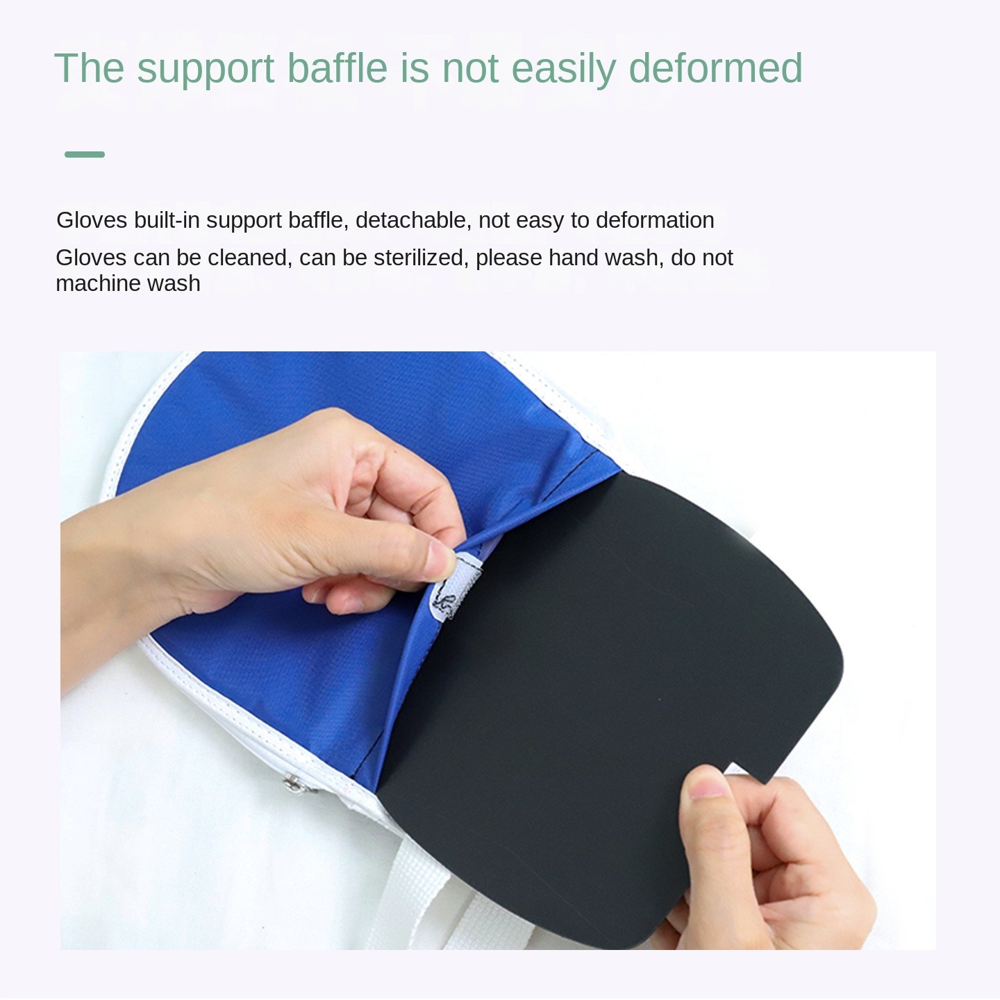 Restraint Gloves Zipper opening Mesh Breathable Anti-scratch Anti-extubation