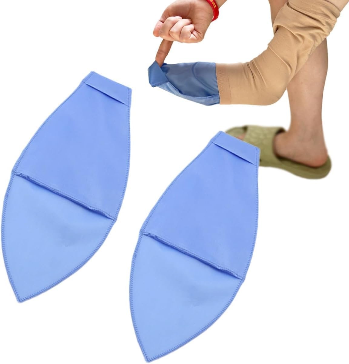 Non-Slip Open Toe Sock Helper – 2 Pcs Compression Applicator for Comfort