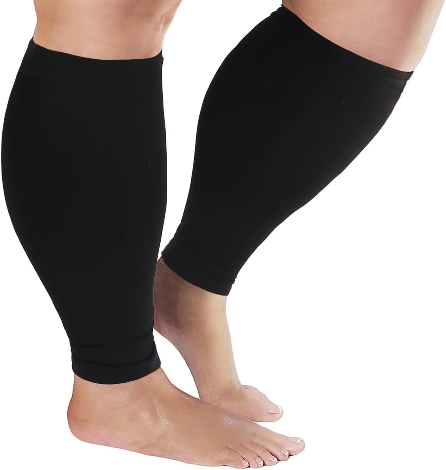 Plus Size Compression Sleeves for Calves Women Wide Calf Compression Legs Sle…