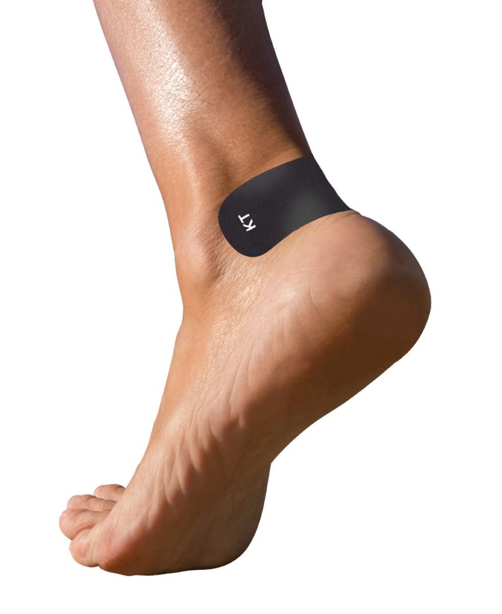 KT Tape Blister Prevention 30 Strip – Black Heel