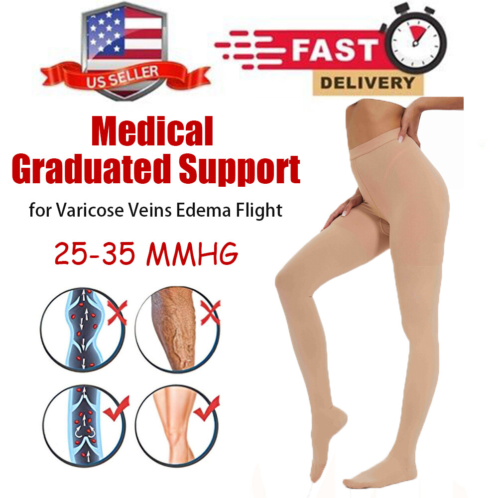 Compression Socks Stockings for Varicose Veins Pantyhose Until-Varicose Veins US