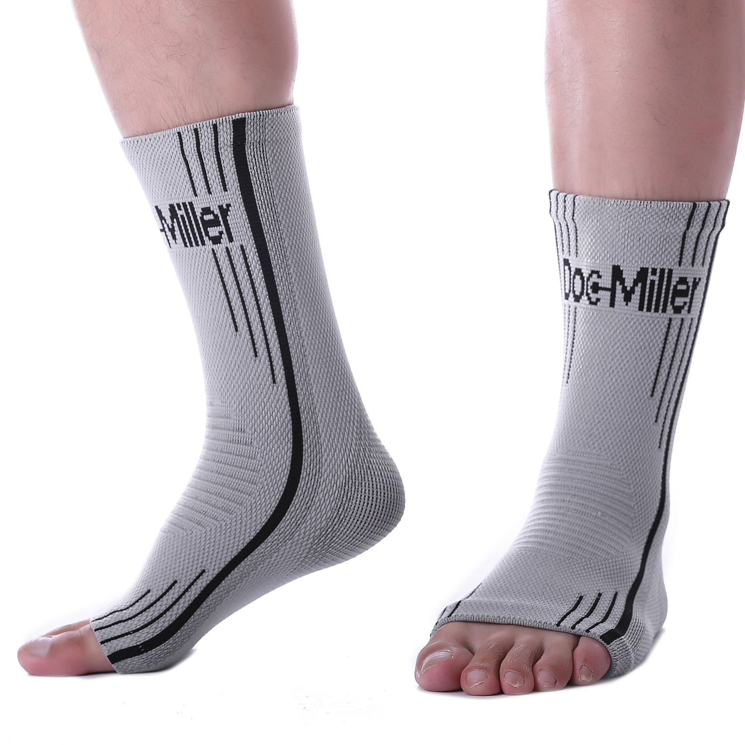 DOC MILLER MANGAS DE COMPRESION BRACE PARA TOBILLOS FASCITIS PLANTAR TENDONITIS