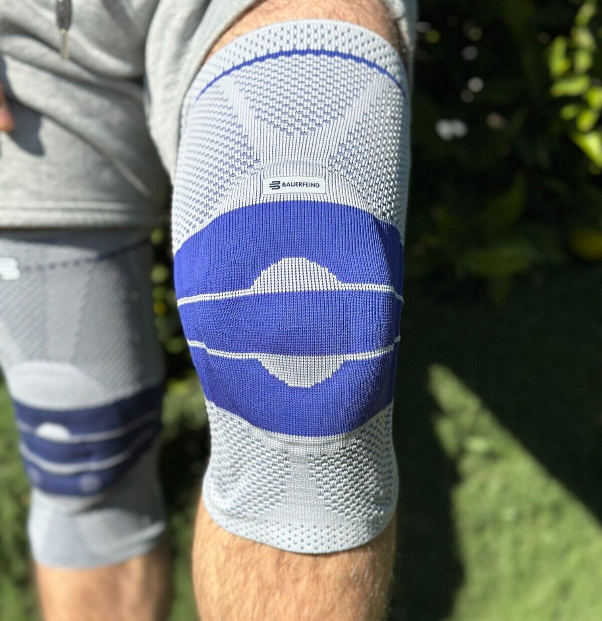 Bauerfeind GenuTrain Size 3 Knee Joint Brace Patella Support ACL Meniscus Hinge