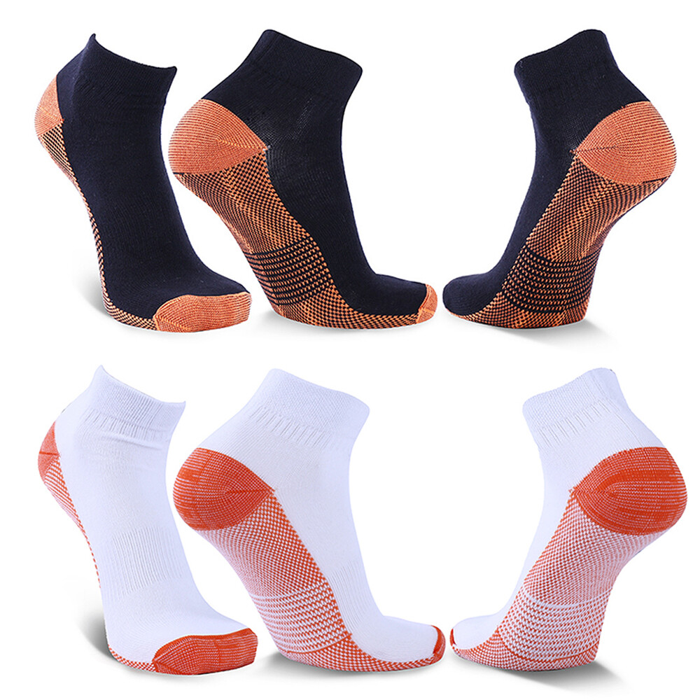 Copper Plantar Fasciitis Compression Socks Foot Support Night Splint Support GYM
