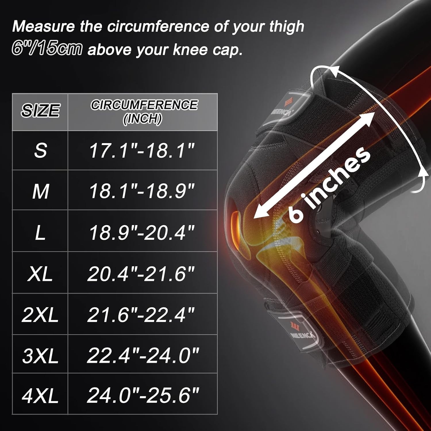 Comfortable and Breathable Knee Support Brace – Non-Slip Design for Active Life