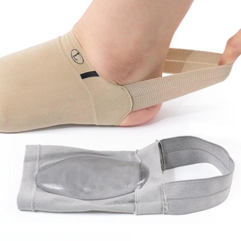 2x Foot Insole Pain Relief Plantar Fasciitis Gel Pads Arch Support Shoes Insert