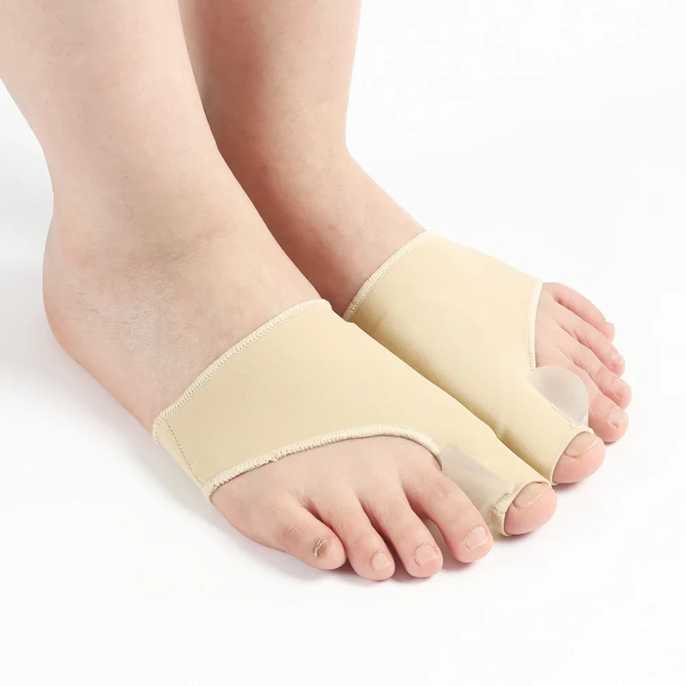 2 Pcs Toe Separator Bunion Corrector Hallux Bone Straightener Pedicure Tools