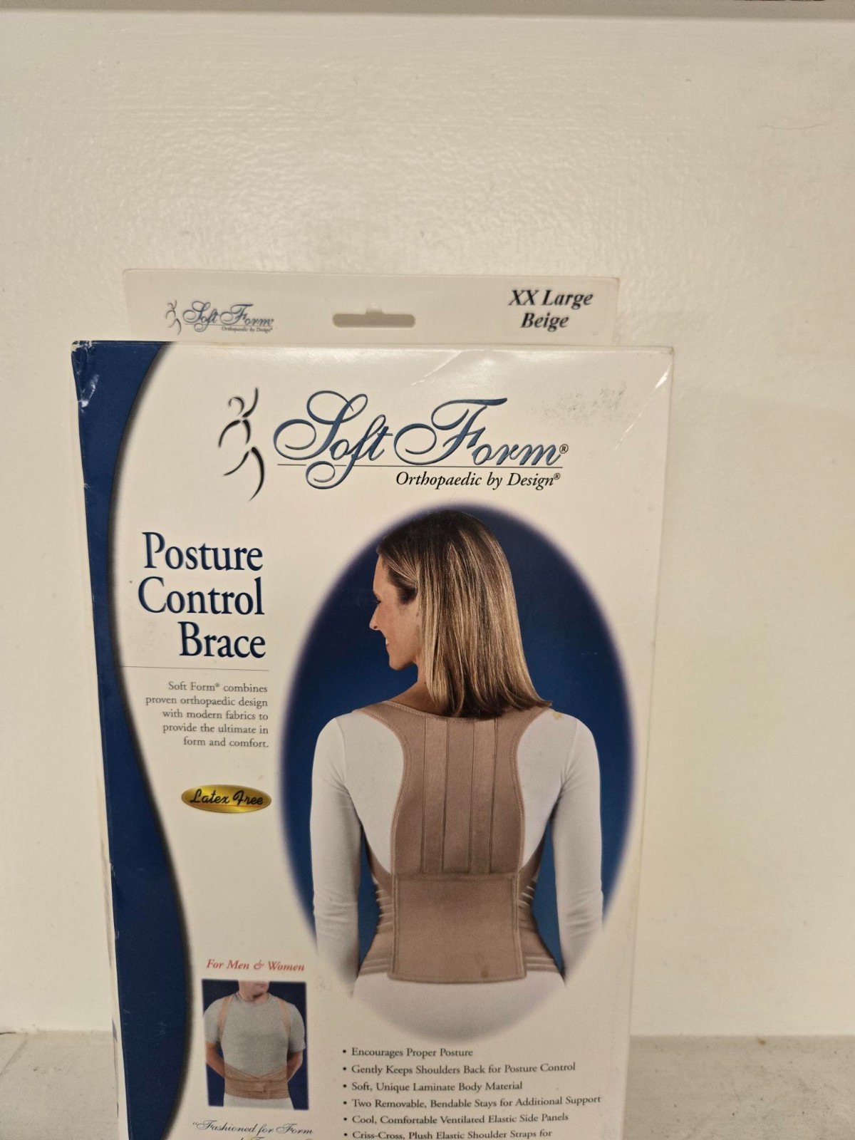 FLA Orthopedics Posture Control Brace Soft Form – Size XXL Beige