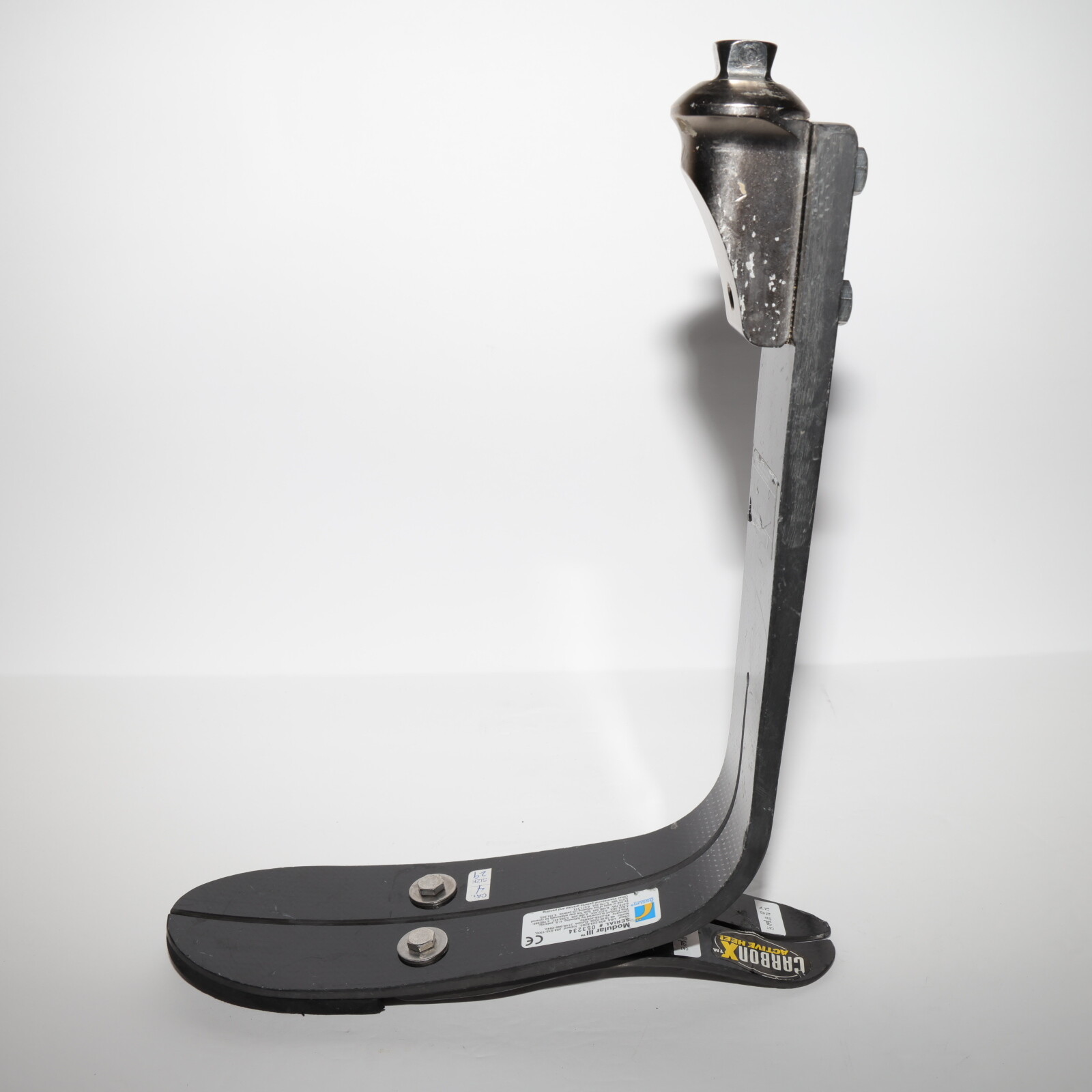 OSSUR MODULAR III 3 PROSTHETIC HIGH PROFILE FOOT Sz 29 CAT 4 CARBON LIGHTWEIGHT
