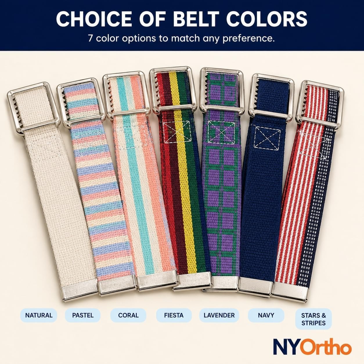 Metal Buckle Gait Belt – Adjustable Machine Washable Strong and Durable Mater…