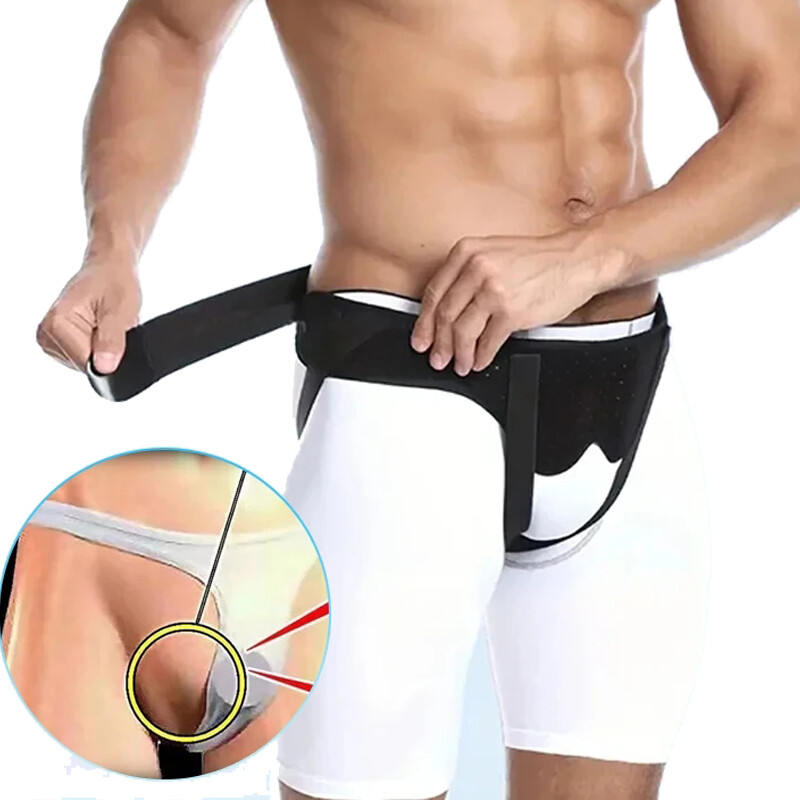 Men’s Hernia Pain Relief Recovery Belt Inguinal Groin Support Compression Girdle