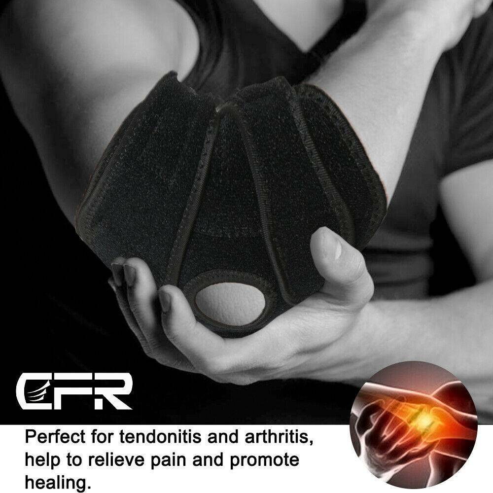 Tennis Elbow Brace Support Sleeve Arthritis Tendonitis Arm Joint Pain Band Wraps