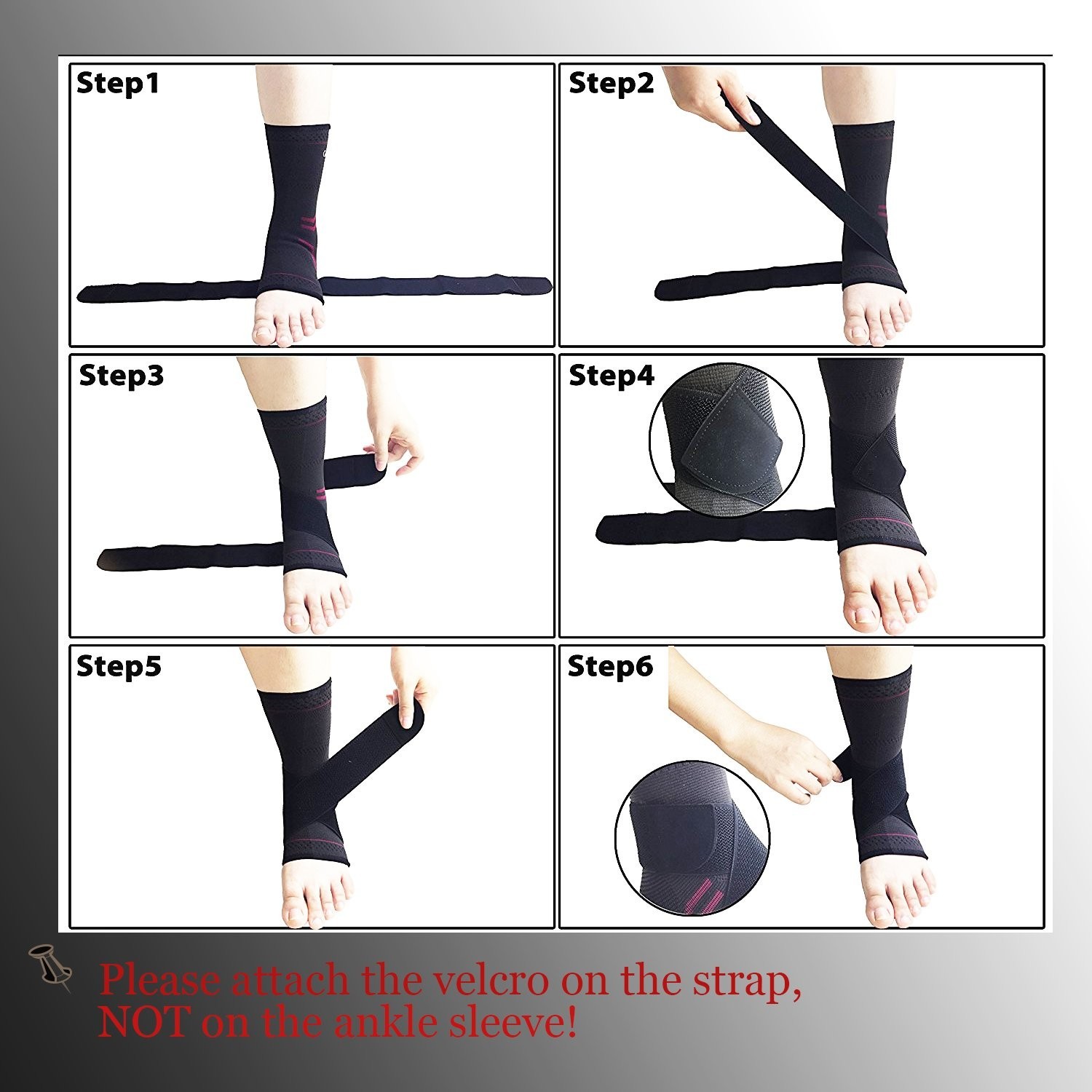 Ankle Brace Set for Active Recovery – Lightweight & Breathable Design