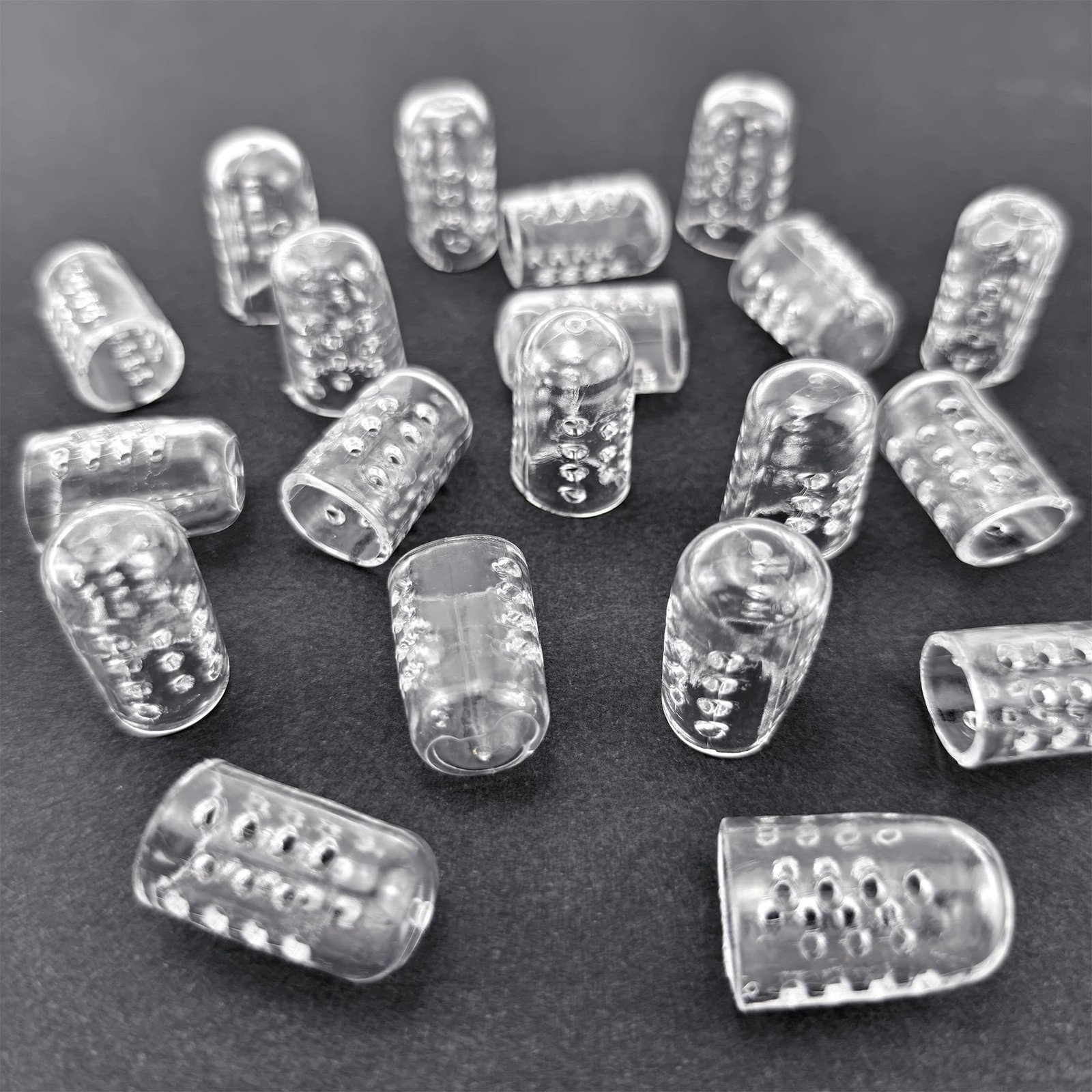 Medsuo 20 PCS Silicone Toe Protectors, Anti-Friction Gel Sleeves