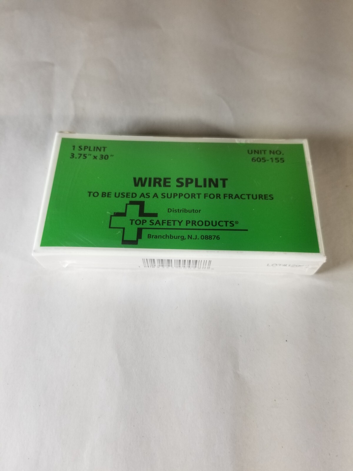 Lot of 10 Wire Splint Top Safety Products 3.75 X 30 Unit #605-155