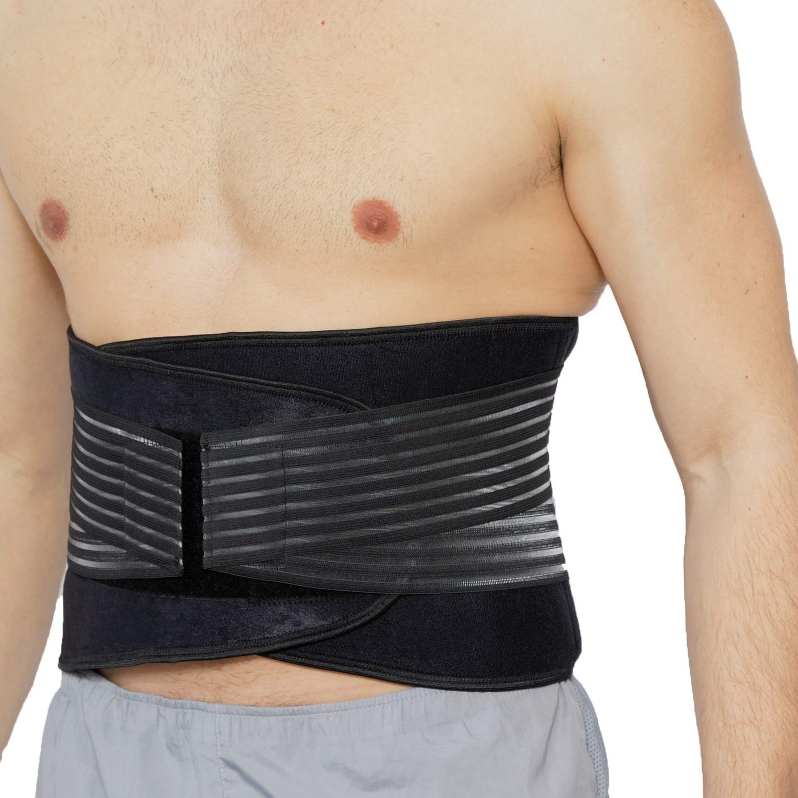NeoTech Care Neoprene Back Brace for Men or Women – Adjustable & Breathable L…