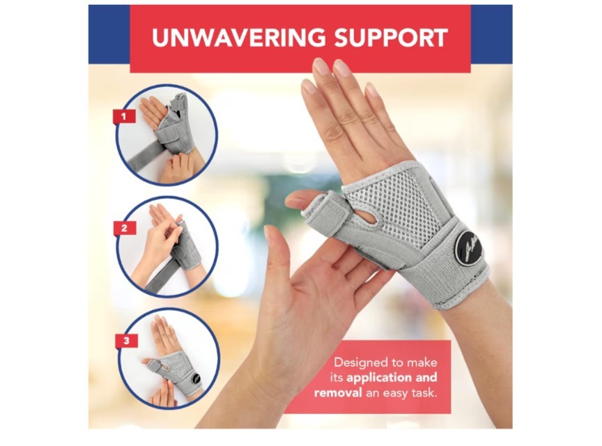 Dr Arthritis Thumb Brace Splint Right And Left Hand Wrist Thumb Support All Size