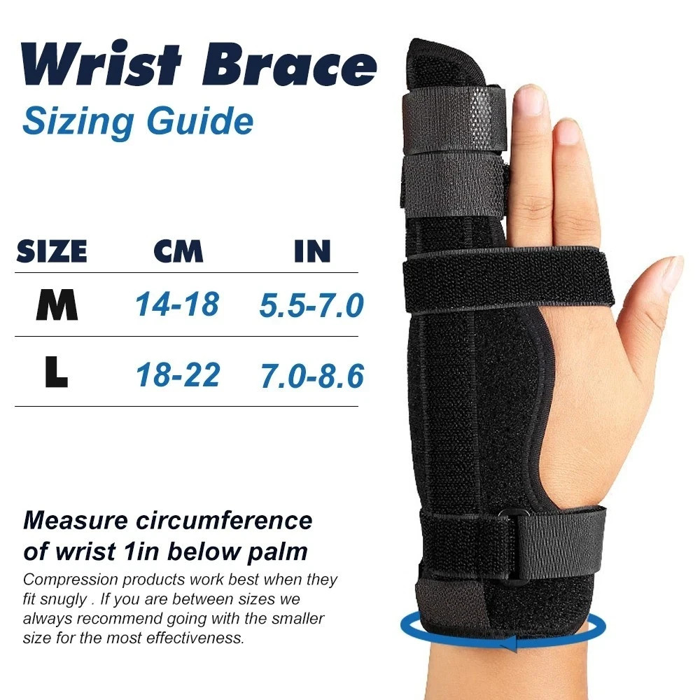 Boxer Finger Splint Adjustable Finger Brace Fracture Broken Finger Support Pinky