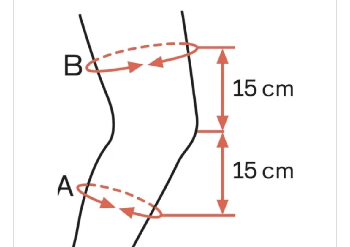 OTTOBOCK Genu Direxa Wraparound 8353=M7, 2 Aluminum Side Splints For Stability