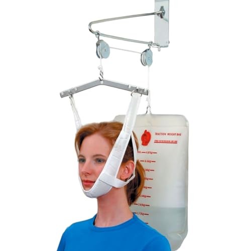 DMI Over Door Neck Traction Device Cervical Stretcher Pain Relief Physical