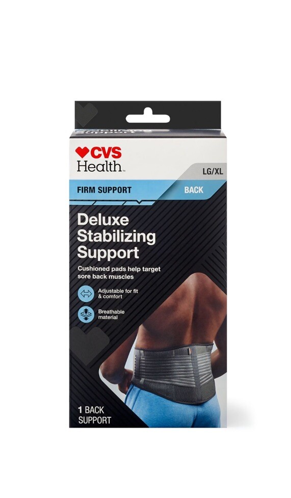 Firm Support Back Deluxe Stabilizing Support-Size LG/XL