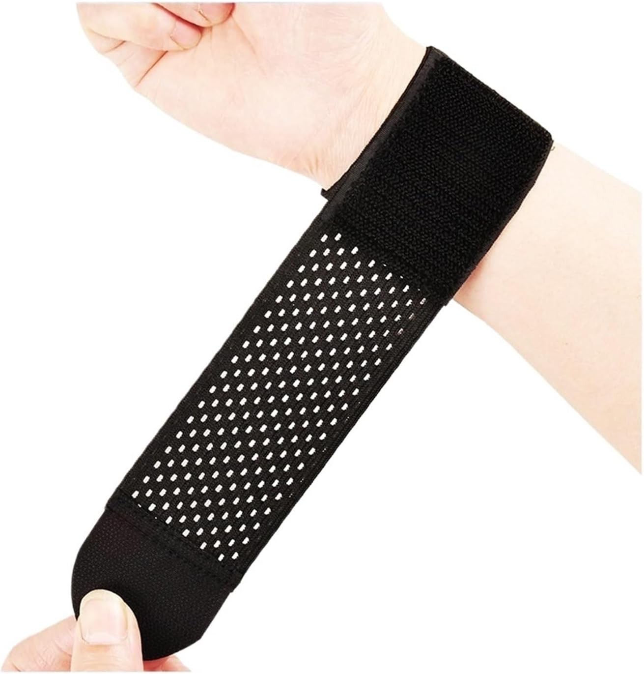 2Pcs Adjustable Sports Wrist Band Brace Wrap Support Strap Carpal Tunnel Bandage